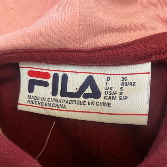 Fila crop top hoodie - Picture 6 of 9